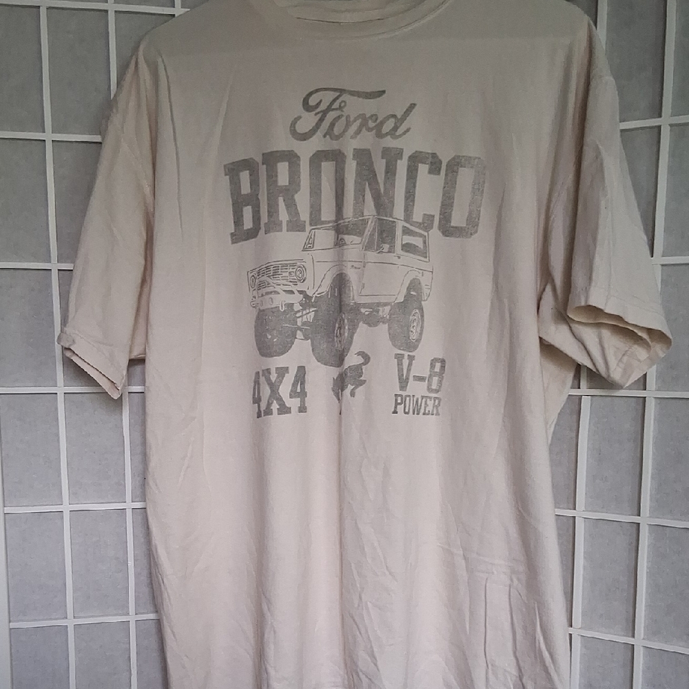 Comfort Wash -Cotton Tshirt FORD BRONCO